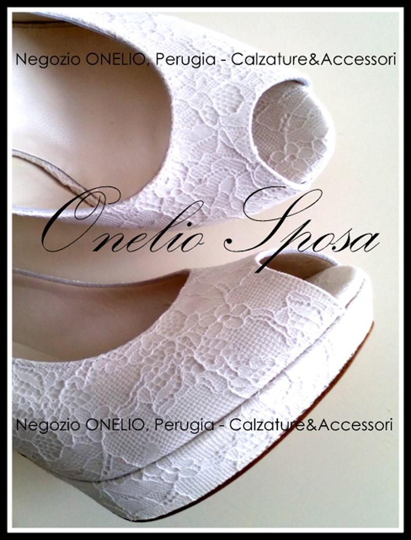 Scarpe Sposa e Donna. Spuntata Chanel con plateau e tacco 10 in