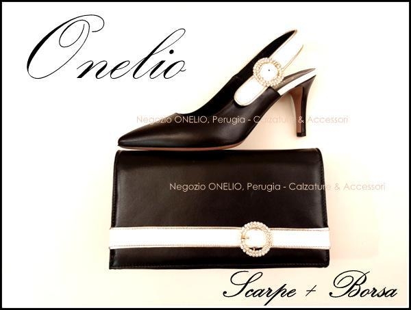 Scarpe + Borsa BIANCO/NERO