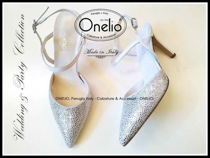 Scarpe Donna e Sposa. Chanel sfilato ricoperto di strass crystal