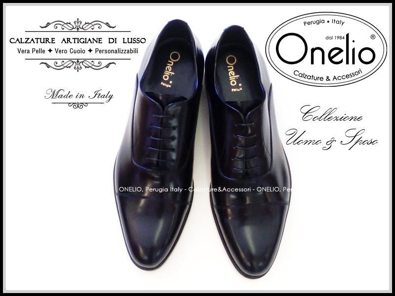 Stringata Oxford sfilata + Cintura in spazzolato nero
