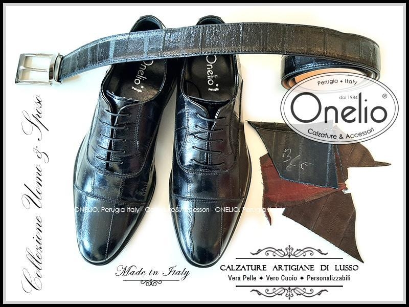 Oxford + Cintura in Anguilla nero