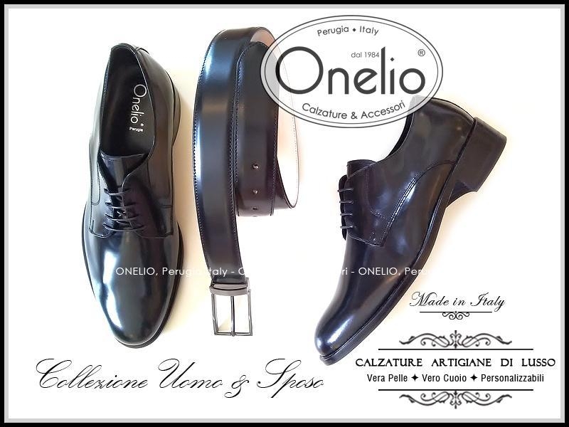 Derby + Cintura in spazzolato nero