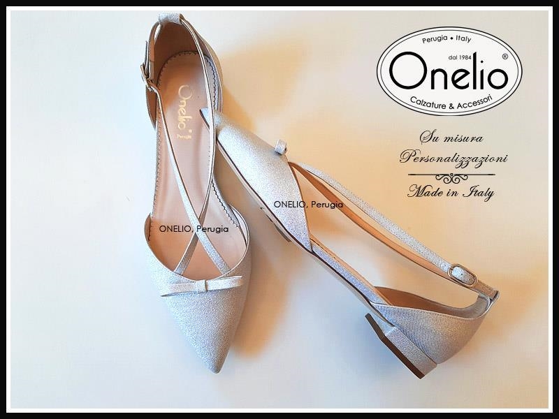 Ballerine a punta glitter sales