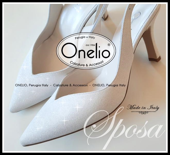 Hanfike Sandali Con Perline E Brillantini Donna - Tacco 9 Cm - Scarpe Da Sposa O Da Ballo