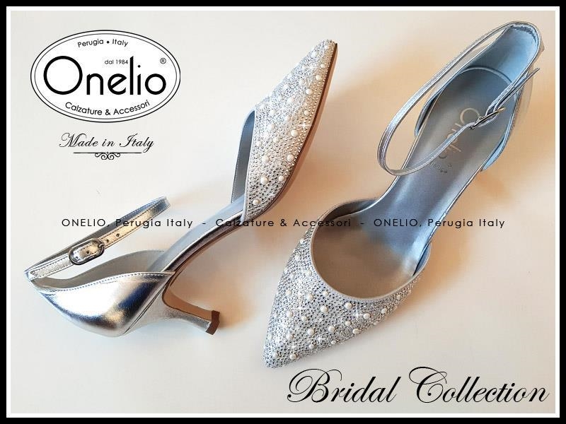 Scarpe sposa con strass top