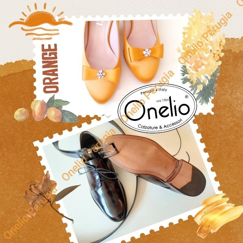Wedding Shoes COLORS. Sposa in ARANCIONE. Su misura in 100 colori Borseonelioperugia