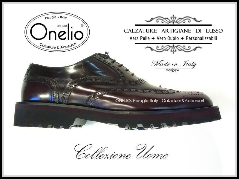 Francesine sale uomo bordeaux