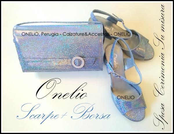 Scarpe + Borsa CELESTE 