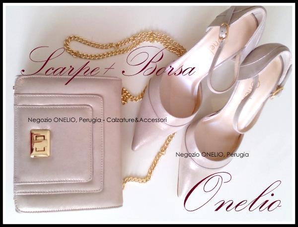 Scarpe + Borsa BEIGE/ORO