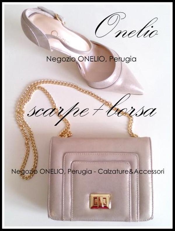 Scarpe + Borsa BEIGE/ORO