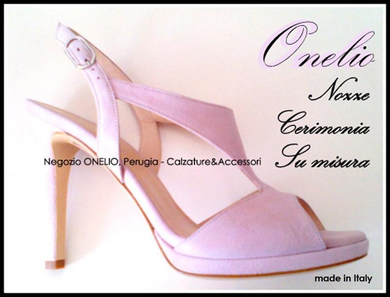 Scarpe rosa top antico con plateau