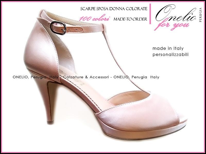 scarpe eleganti color cipria