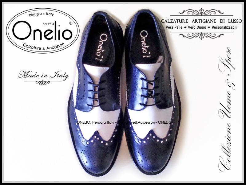 Scarpe uomo oxford bicolore hot sale