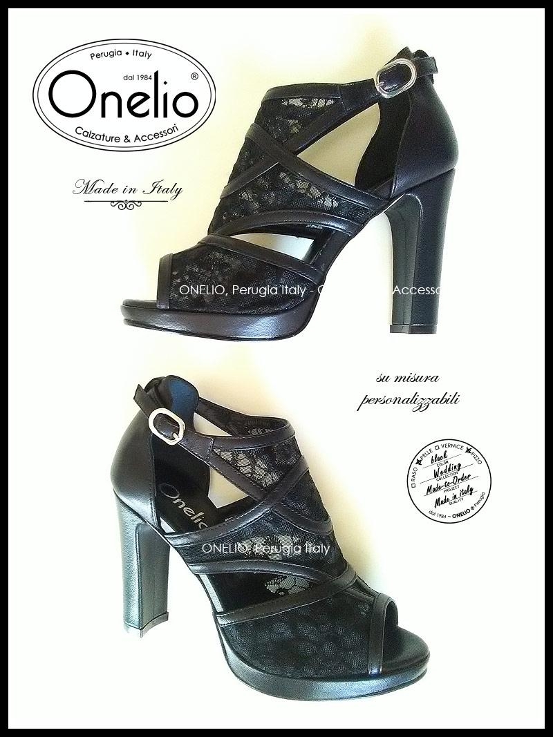 Scarpe di pizzo con tacco store