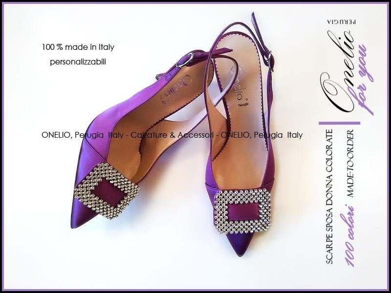 Scarpe best sale eleganti viola