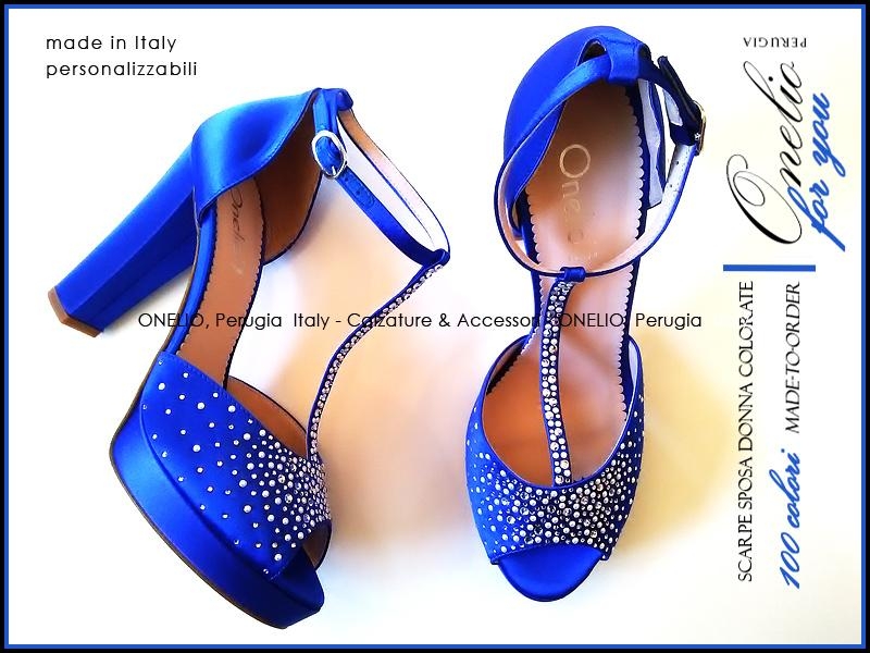Scarpe blu sposa sales