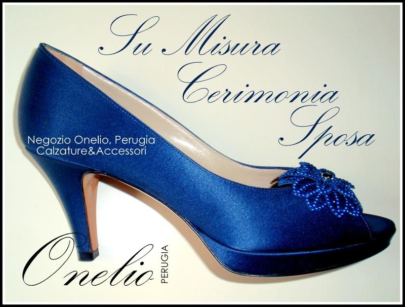 Scarpe spuntate blu eleganti sale