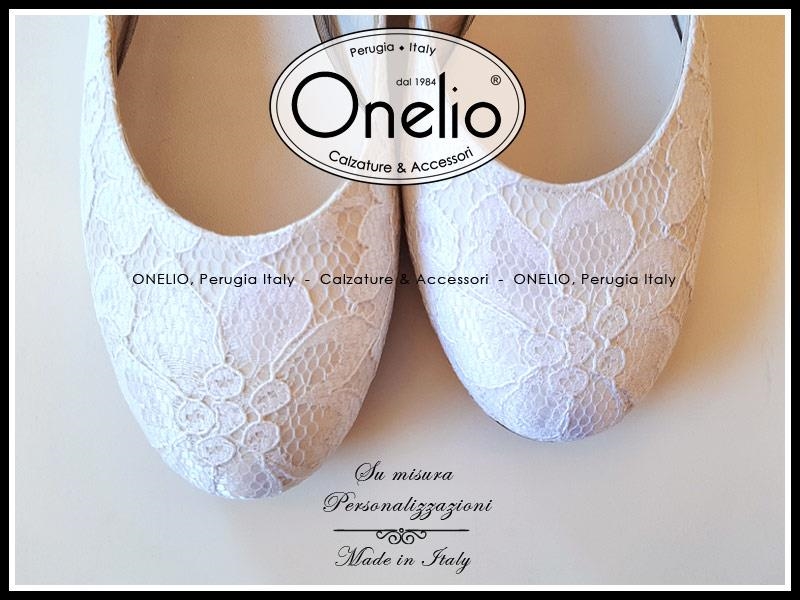 Scarpe matrimonio pizzo sale