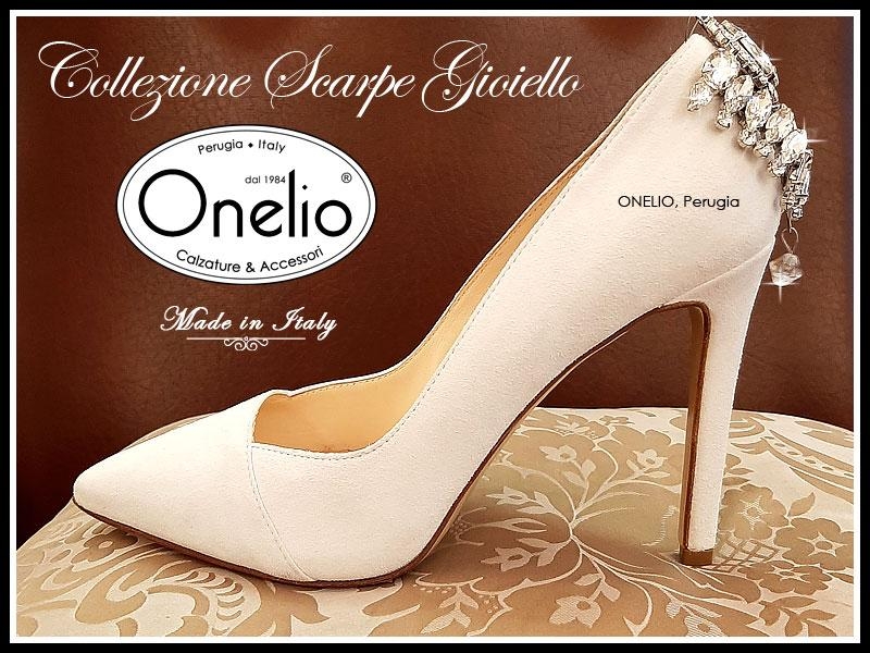 Collezione Donna e Sposa. Scarpe Gioiello. Decollete CRISTAL BACK Borseonelioperugia