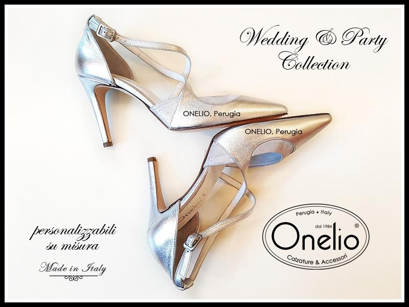 Scarpe da sposa argento shop