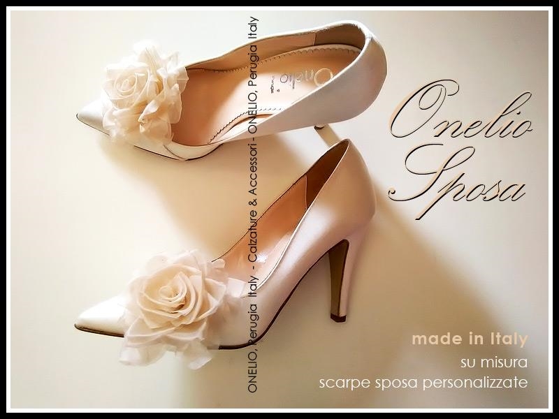 Scarpe da sposa con fiori store