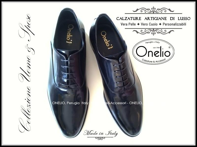 Scarpe Uomo e Sposo. Allacciato Oxford sfilato liscio e Cintura, in  spazzolato nero | Borseonelioperugia.com