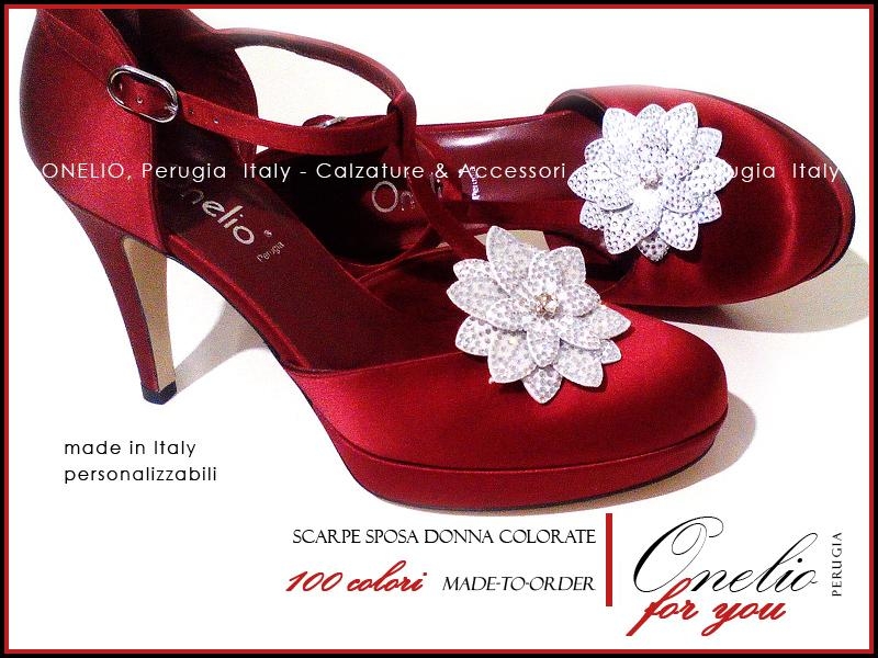 Scarpe colore bordeaux shop