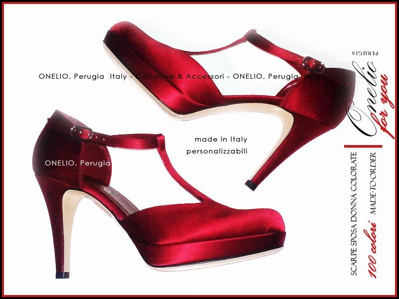 Scarpe gioiello sposa rosse top