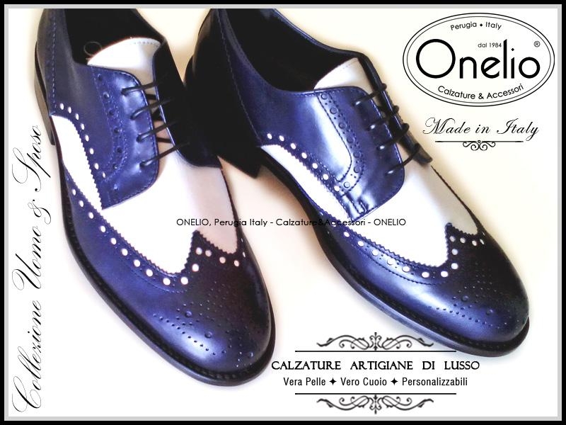 Scarpe eleganti uomo bicolore online